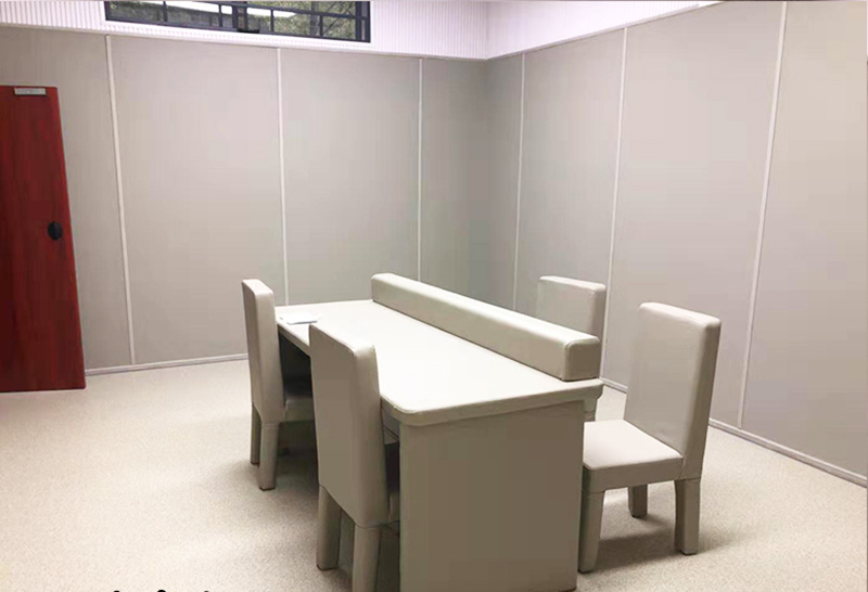 紀(jì)委談話(huà)室防撞軟包阻燃材料